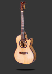 Flamed Maple with Spruce Theater Model Cutaway